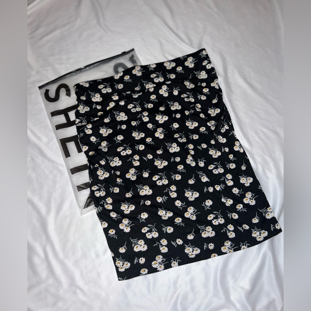 Shein Floral Maternity Skirt